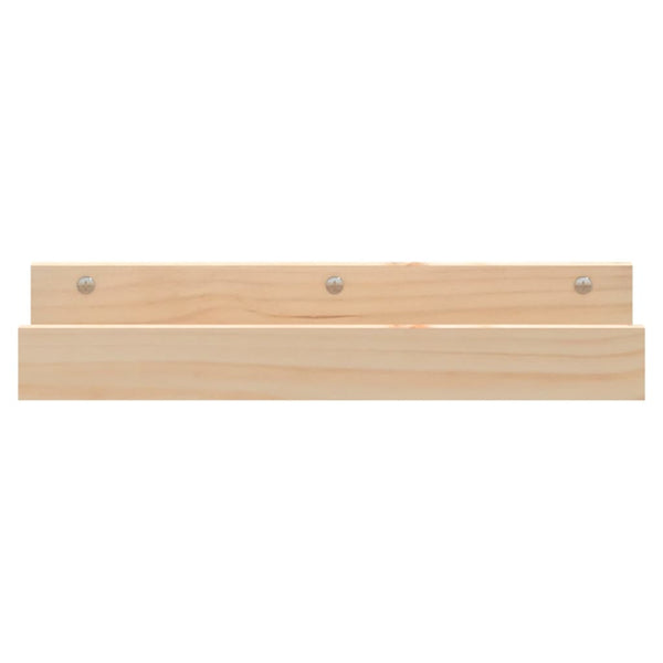 Wandregale 2er Set Kiefer 50x12x9 cm