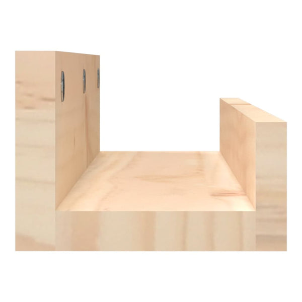 Wandregale 2er Set Kiefer 50x12x9 cm