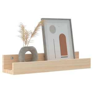 Wandregale 2er Set Kiefer 50x12x9 cm