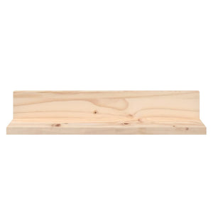 Wandregale 2er Set Kiefer Massivholz 50cm
