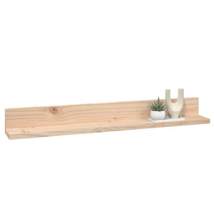 Wandregale 2er Set Kiefer Massivholz 80cm