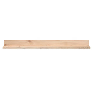Massivholz Wandregale 110cm, 2er Set