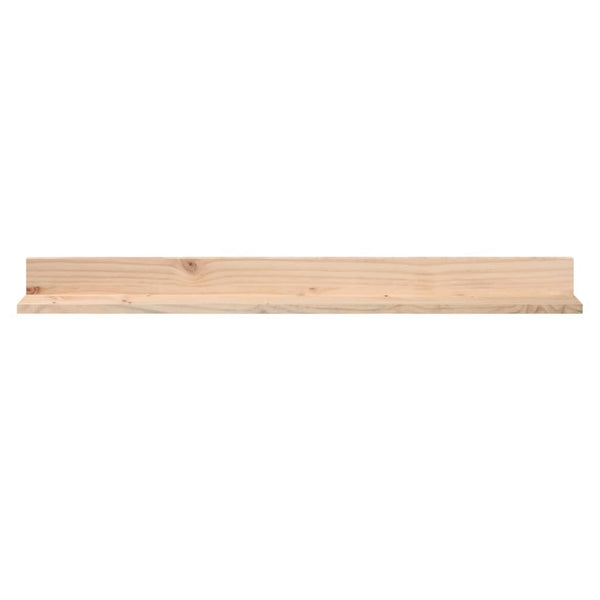Massivholz Wandregale 110cm, 2er Set