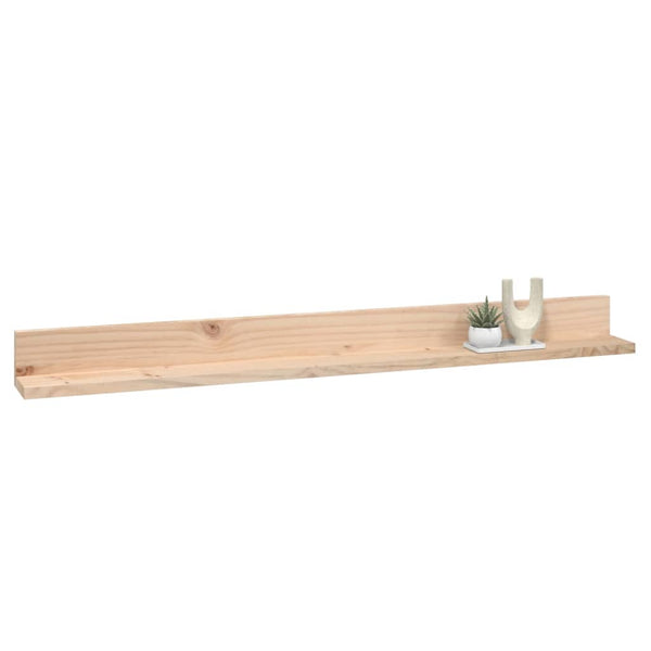 Massivholz Wandregale 110cm, 2er Set
