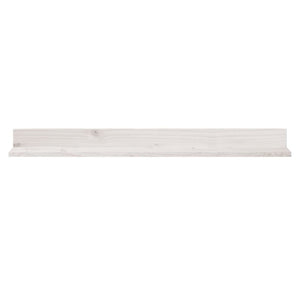Weiße Wandregale 110cm, 2er Set