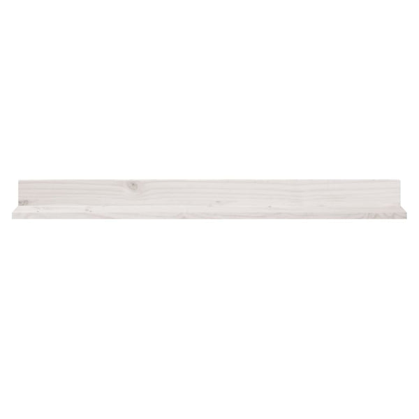 Weiße Wandregale 110cm, 2er Set