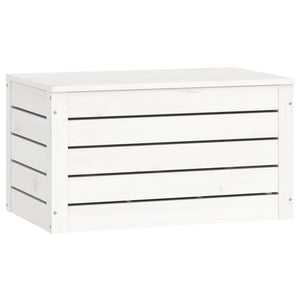 Weiße Kiefer Massivholz Truhe 59,5cm
