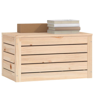 Massivholz Kiefer Truhe 89cm