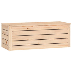 Massivholz Kiefer Truhe 89cm