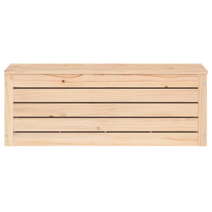 Massivholz Kiefer Truhe 89cm
