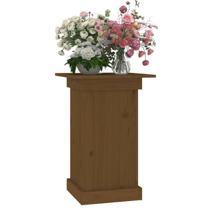 Honigbrauner Blumenständer Kiefer Massivholz 40x60cm