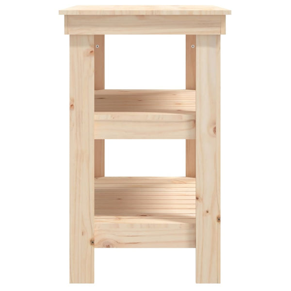 Werkbank Kiefer Massivholz 78,5x50x80 cm