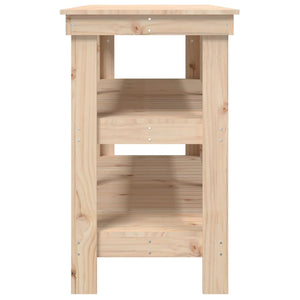 Werkbank Kiefer Massivholz 142,5 cm
