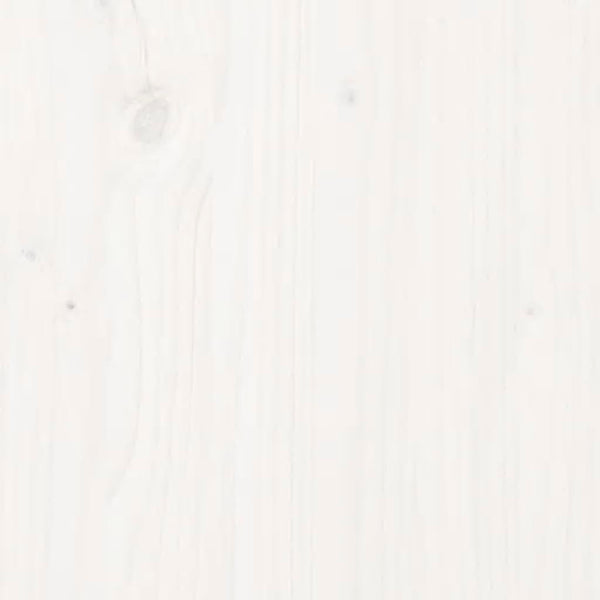 Werkbank Kiefer Massivholz Weiß 181 cm