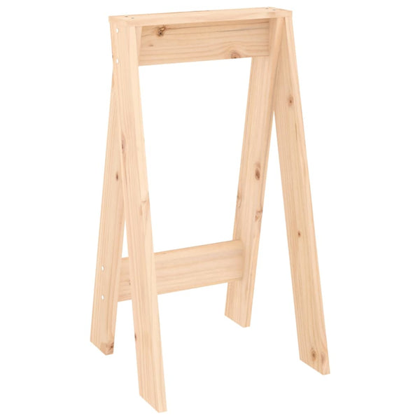 Kiefernholz Hocker 2er Set