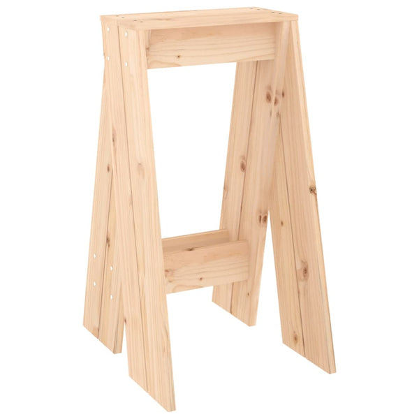 Kiefernholz Hocker 2er Set