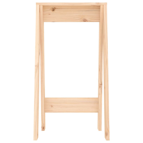 Kiefernholz Hocker 2er Set