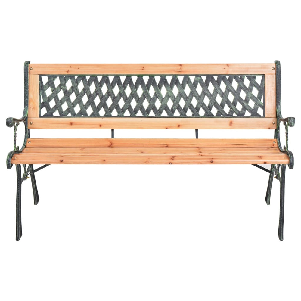 Gartenbank Gusseisen Tanne 116cm