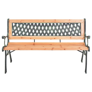 Gartenbank Gusseisen Tanne 116cm