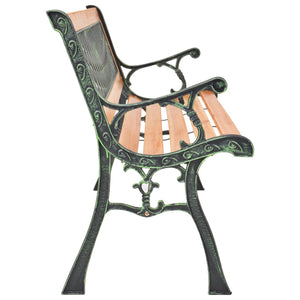 Gartenbank Gusseisen Tanne 116cm
