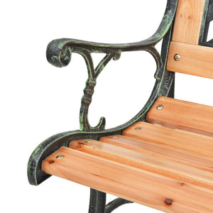 Gartenbank Gusseisen Tanne 116cm