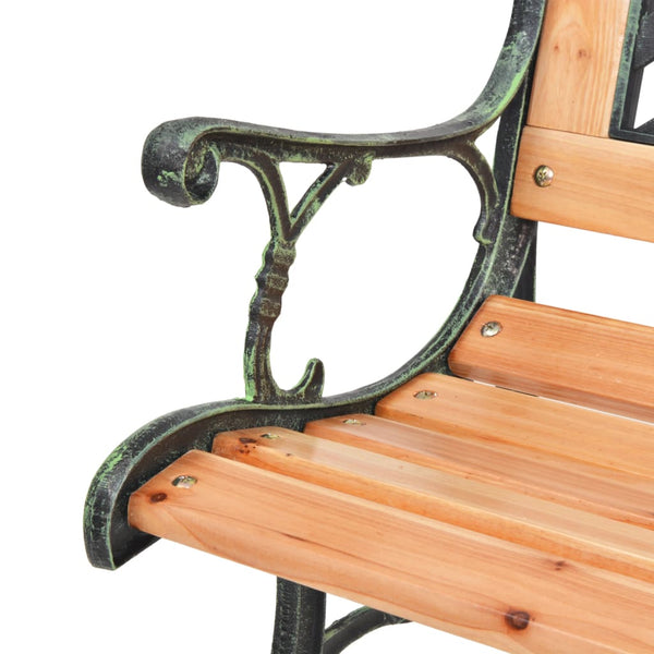 Gartenbank Gusseisen Tanne 116cm