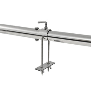 vidaXL Tournebroche automatique avec moteur Acier inoxydable 150x46,5x82,5 cm