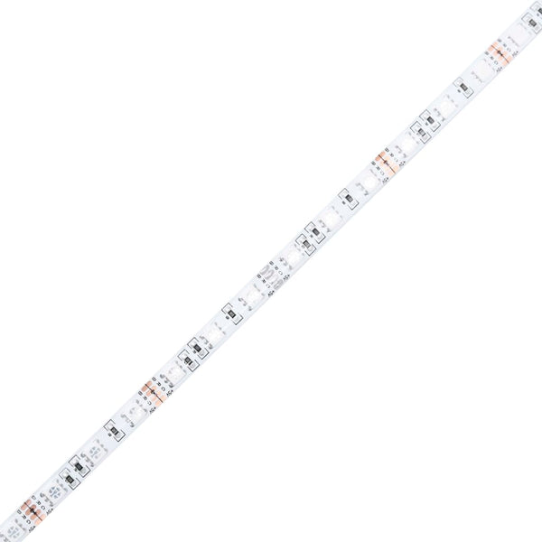 TV-Schrank mit LED-Leuchten Weiß 210x35x40 cm