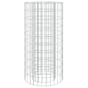 Gabionen-Feuerstelle Ø 50 cm Verzinktes Eisen