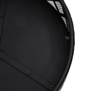 vidaXL Foyer extérieur avec tisonnier 70 cm XXL Acier