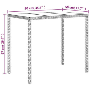 6-tlg. Garten-Lounge-Set mit Kissen Grau Poly Rattan