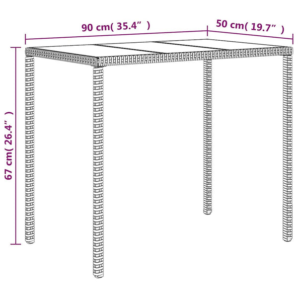 6-tlg. Garten-Lounge-Set mit Kissen Grau Poly Rattan