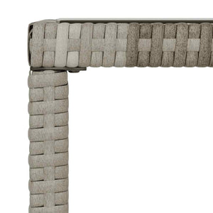 6-tlg. Garten-Lounge-Set mit Kissen Grau Poly Rattan