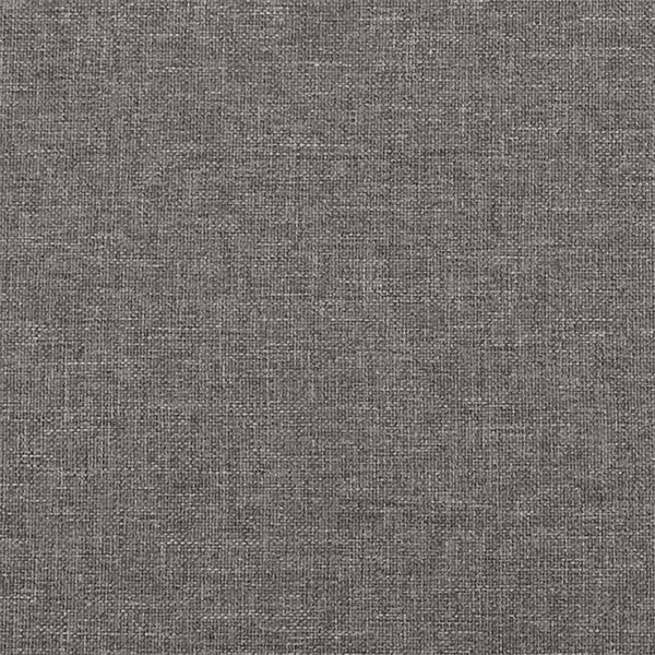 2-Sitzer-Sofa mit Kissen Dunkelgrau 140 cm Stoff