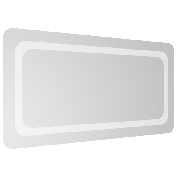 vidaXL Miroir de salle de bain LED 40x80 cm