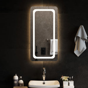 vidaXL Miroir de salle de bain LED 40x80 cm