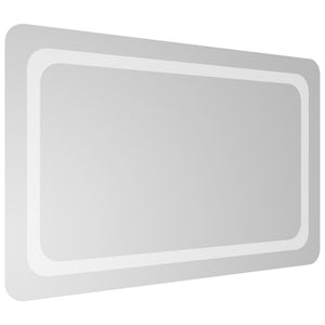vidaXL Miroir de salle de bain LED 50x80 cm
