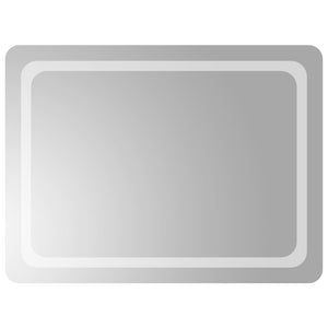 vidaXL Miroir de salle de bain LED 60x80 cm