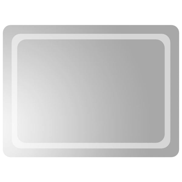 vidaXL Miroir de salle de bain LED 60x80 cm