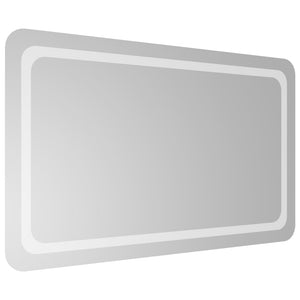 vidaXL Miroir de salle de bain LED 60x100 cm