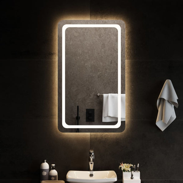 vidaXL Miroir de salle de bain LED 60x100 cm