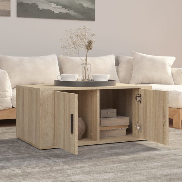 Sonoma Eiche Couchtisch 80x50 cm