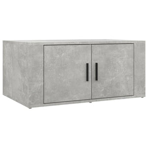 Betongrauer Couchtisch 80x50 cm