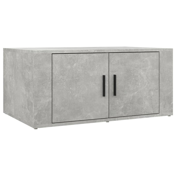 Betongrauer Couchtisch 80x50 cm