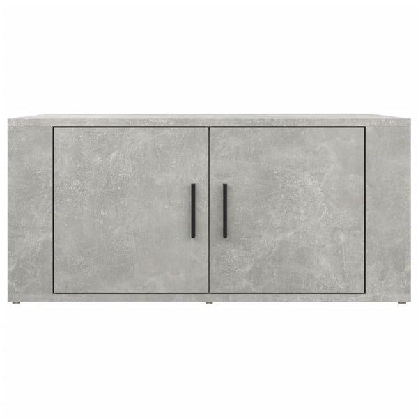 Betongrauer Couchtisch 80x50 cm