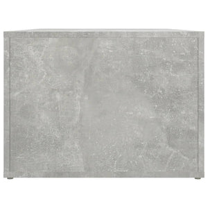 Betongrauer Couchtisch 80x50 cm