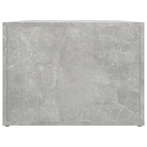 Betongrauer Couchtisch 80x50 cm