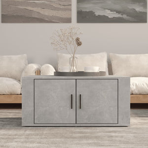 Betongrauer Couchtisch 80x50 cm