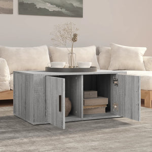 Couchtisch Grau Sonoma 80x50 cm