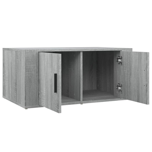 Couchtisch Grau Sonoma 80x50 cm